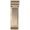 Ekena Millwork Thorton Traditional Rough Sawn Bracket w/ Offset Brace, Douglas Fir, 6"W x 14"D x 22"H BKT0604X14X22THR01RDF - alternate 2